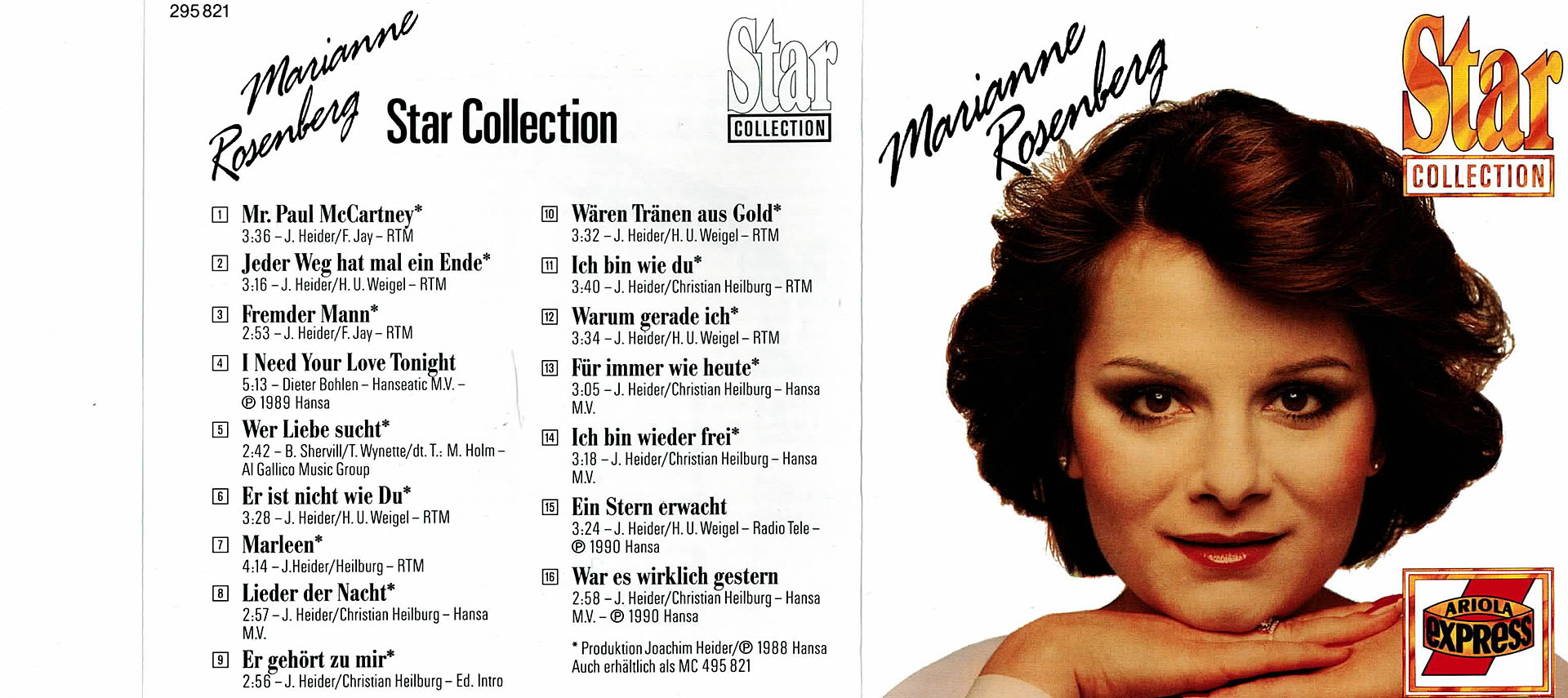 Star Collection - Marianne Rosenberg - Marianne Rosenberg